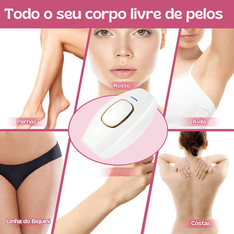 FastDepil© Removedor de Pelos Laser Permanente Indolor - (ÚLTIMO DIA DA PROMO 50%OFF)